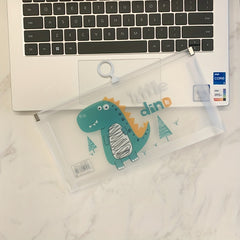 Colorful Dinosaur PP Plastic Ring Binding Bag