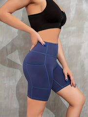 High Waist Quick Dry Yoga Shorts for Women
