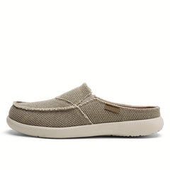 Men's Linen Slip-On Mules for Summer