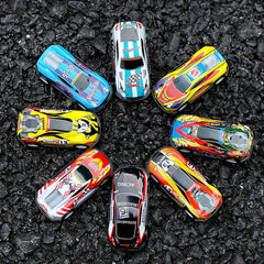 16pcs Pull Back Cars For Kids Mini Vehicles Toy Bulk Party Favor Race Cars Toys