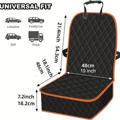 GM Car Front Seat Cover Waterproof Anti Slip Anti Wear Dog Seat Cover