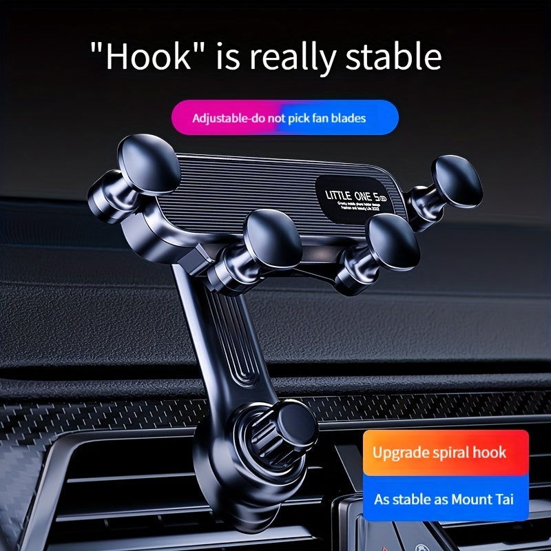 Mobile Phone Car Bracket Horizontal Vertical Air Outlet Navigation Bracket Hook