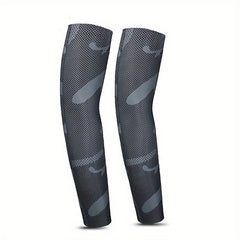 Men's UV Protection Arm Sleeves Printed Armguard