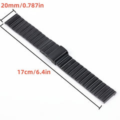 Stainless Steel Strap Quick Release Metal Band Smart Watch Bracelet