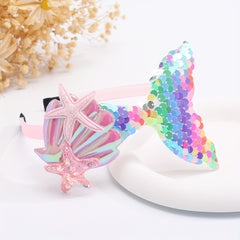 Mermaid Hair Band for Girls - Sweet Headwear for Daily Use & Party