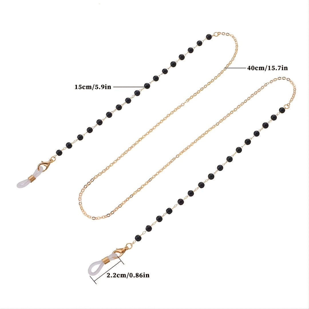 Faux Pearl Eyeglass & Mask Chain Women's Sunglass Lanyard Strap