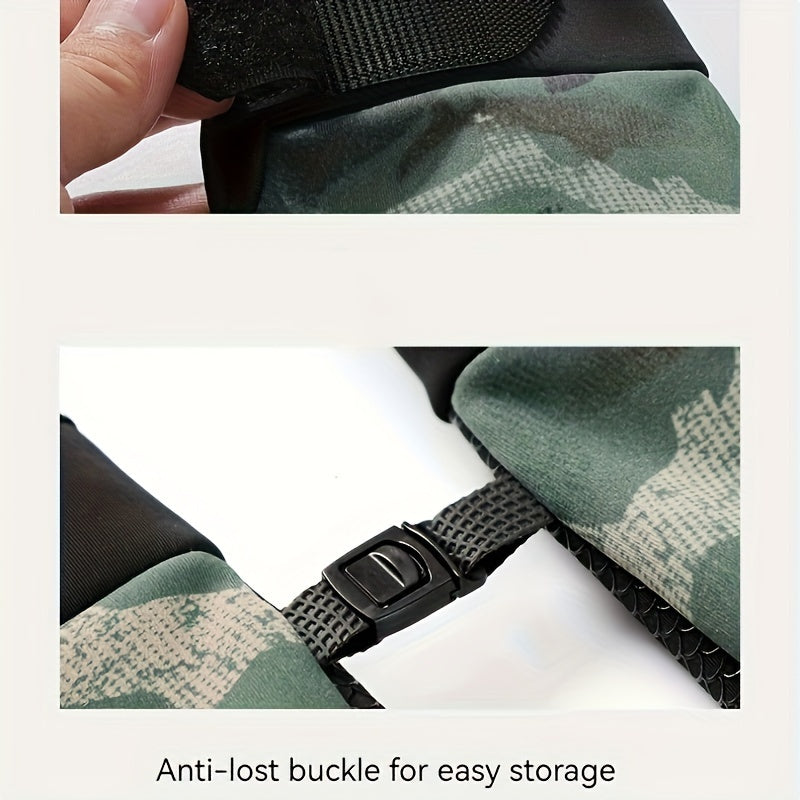 Windproof Cold-proof Fishing Gloves Winter Warm Gloves Flip Cover