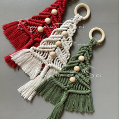 Macrame Christmas Tree DIY Kit - Perfect Gift for Beginners