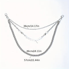 Skull Chains Decorative Pant Chain Hip Hop Rock Chain