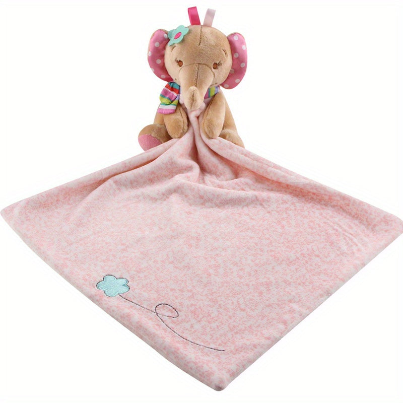 Soft Elephant Pacifier Doll for Newborns
