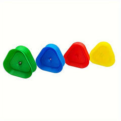 4pcs Triangle Hands Card Holder for Board Game Poker Seat