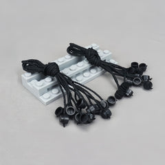 10pcs Spider Silk Rope Connectors Building Block Accessories