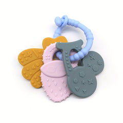 Silicone Key Toys Set - Pretend Play Sensory Toy for Kids