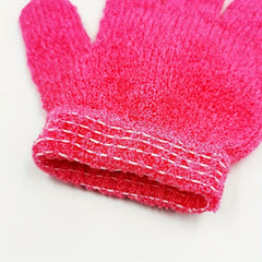 2pcs Exfoliating Massage Shower Gloves Bath Gloves