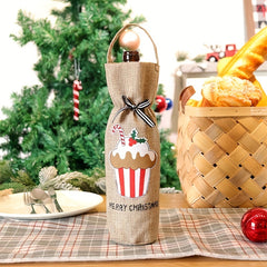 Christmas Wine Bottle Holder Portable Champagne Red Wine Bag