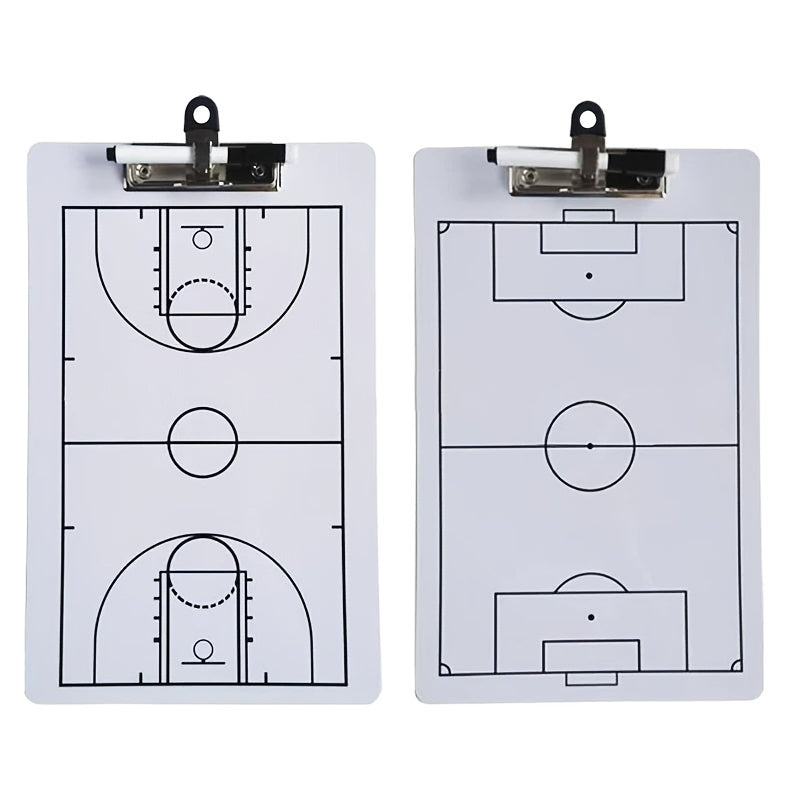 1pc Basketball/Football Coaching Board PVC Training Strategy Sports Supplies