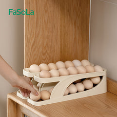 Fasola Egg Storage Box - Refrigerator Side Door Egg Shelf