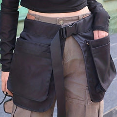 Waterproof Waist Bag Casual Sports Waist Bag With Zipper