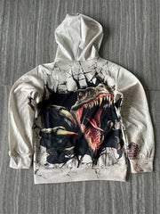 Dinosaur Halloween Boy's Hoodie Long Sleeve Pullover