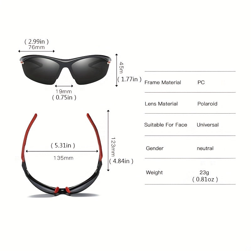 Men's Polarizing UV Protection Cycling Sunglasses 8525