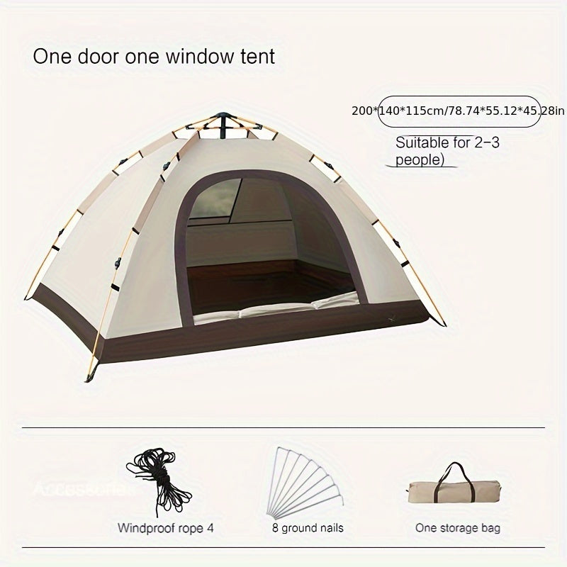 Automatic Waterproof UV Protection Tent for Camping
