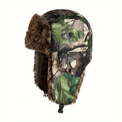 Winter Camouflage Trooper Cap Windproof Coldproof Cycling Hat