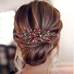 Rhinestone Crystal Hair Comb Bridal Wedding Hair Accessories