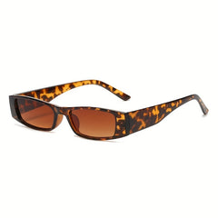Y2K Rectangle Sunglasses Retro UV400 Sun Glasses