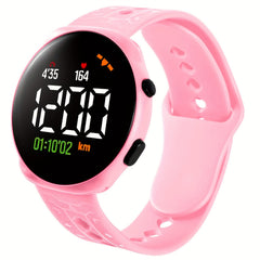 Sby Electronic Watch LED Screen Analog Digital Display Multicolor