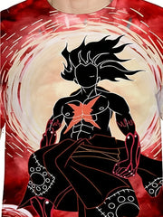 Anime 3D Print Men's Short Sleeve T-Shirt Summer Tees