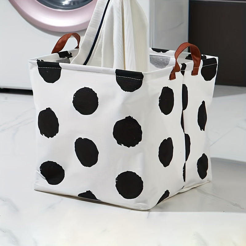 Foldable Waterproof Laundry Basket for Dirty Clothes Toys Bathroom Storage
