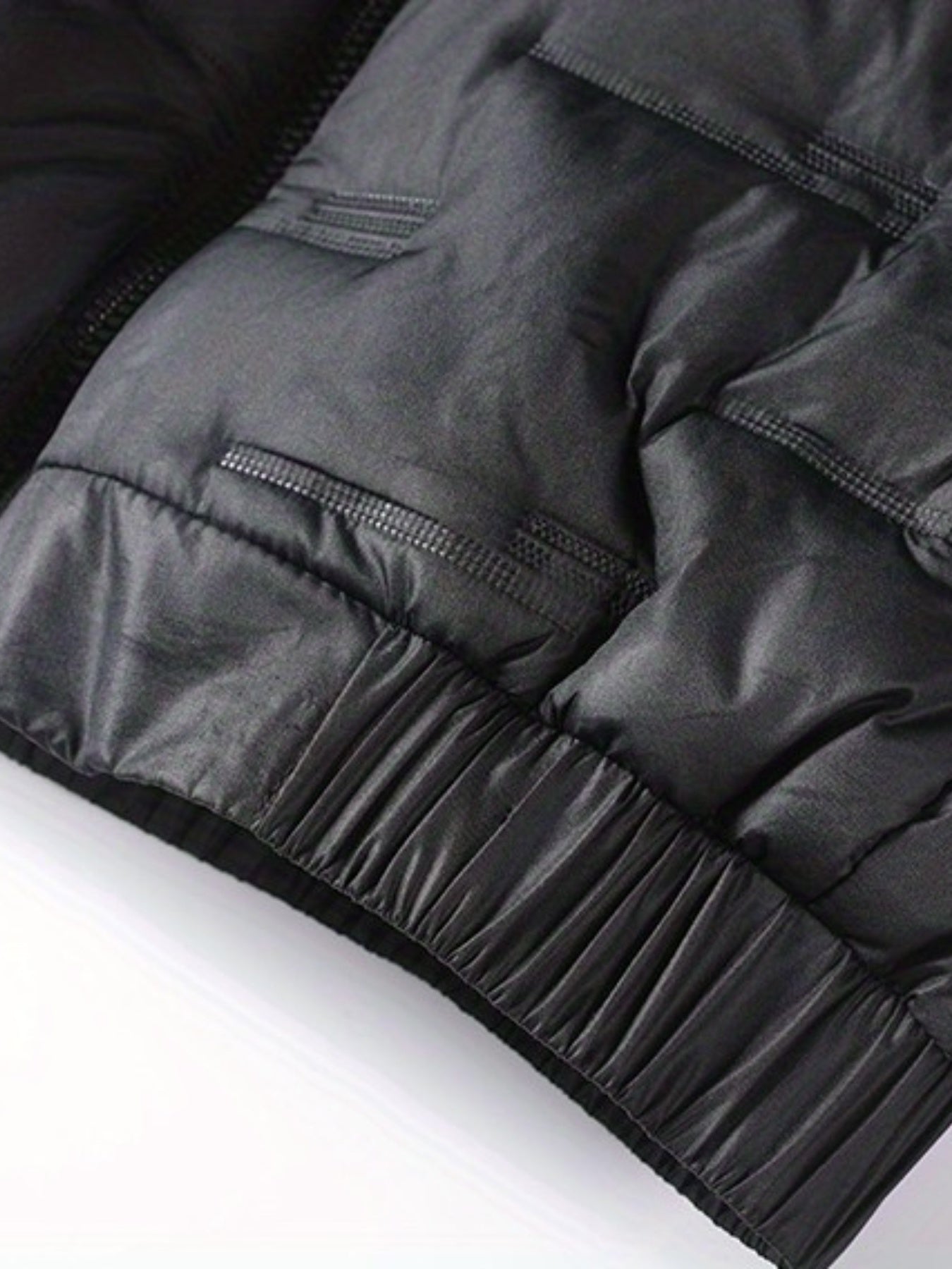 Men's Casual Zipper Pockets Stand Collar Zip Up Vest