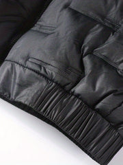 Men's Casual Zipper Pockets Stand Collar Zip Up Vest