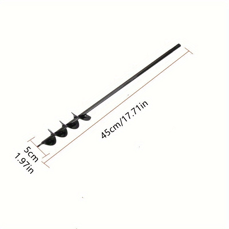 Garden Auger Drill Bit Flower Seeder Bulb Shaft Auger Gardening Tool