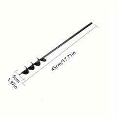 Garden Auger Drill Bit Flower Seeder Bulb Shaft Auger Gardening Tool