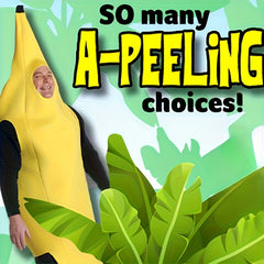 Unisex Adult Banana Costume for Halloween Christmas Parties