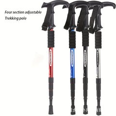 Portable Telescopic Pole Lightweight Walking Stick