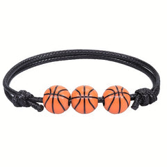Sports Wristband Gift For Friends Rugby Baseball Basketball Football Bracelet