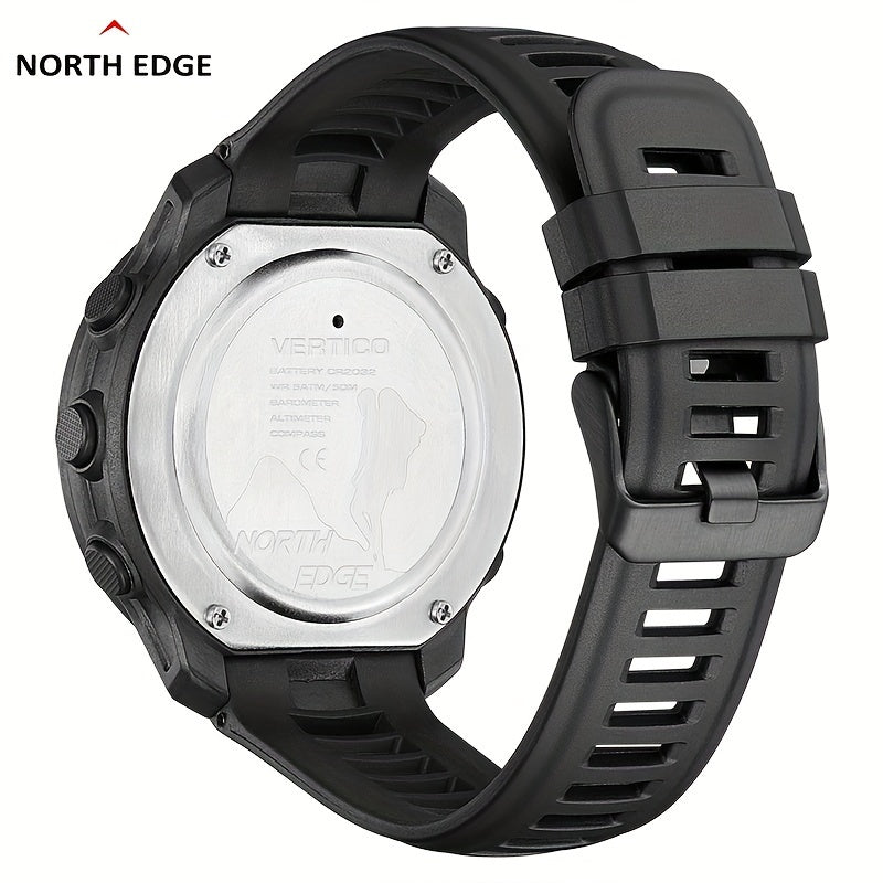 Sports Smart Watch Altimeter Barometer Compass WR50M