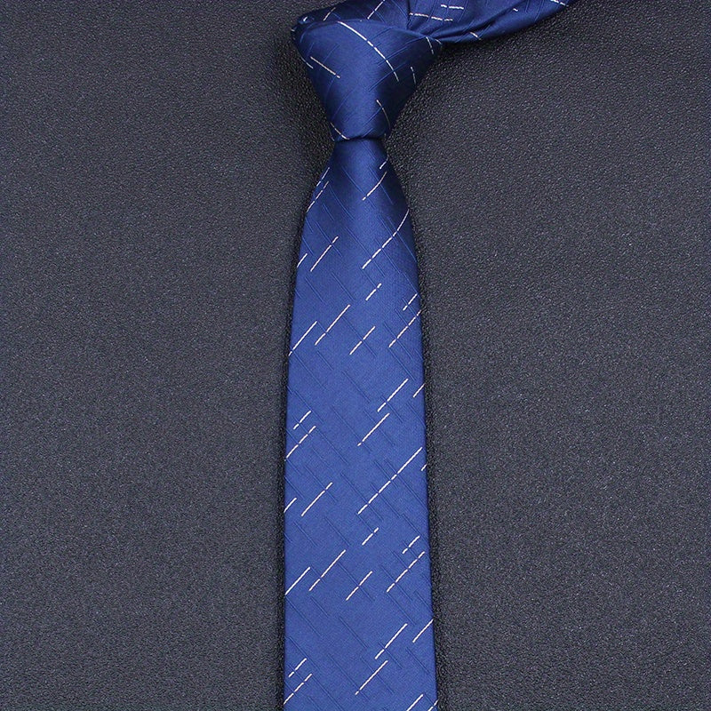 Polyester Neckties Business Formal Hand tied Tie For Men