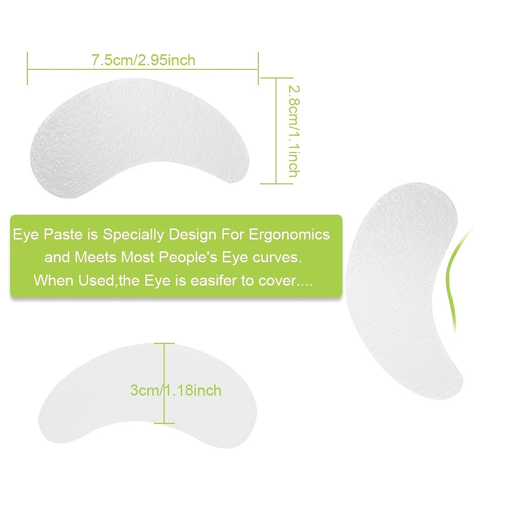 Under Eye Gel Pads Eyelash Extension Pads Lint DIY False Eyelash Lash Extension