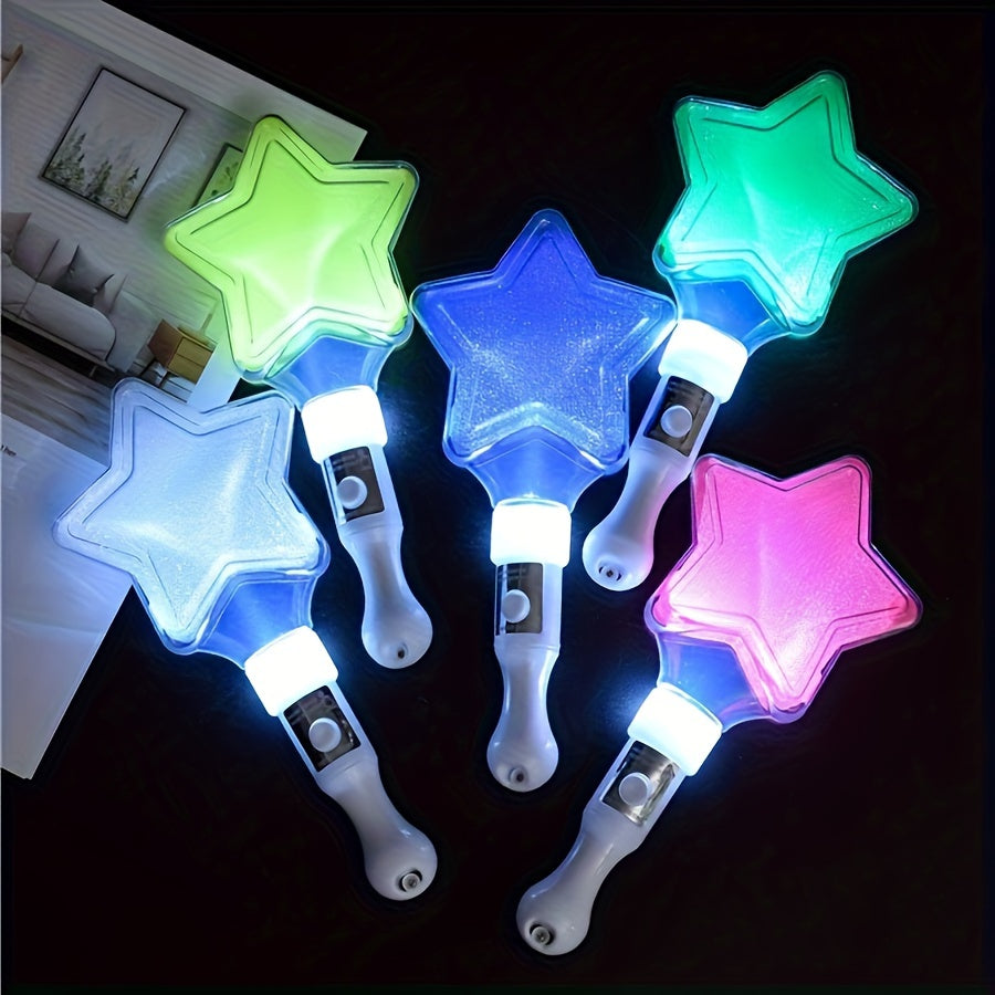 LED Star Glowing Sticks for Concerts
