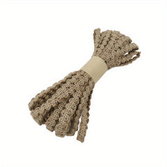 10m Jute Lace Burlap Sewing Decoration Christmas Decor Ribbon For Crafts