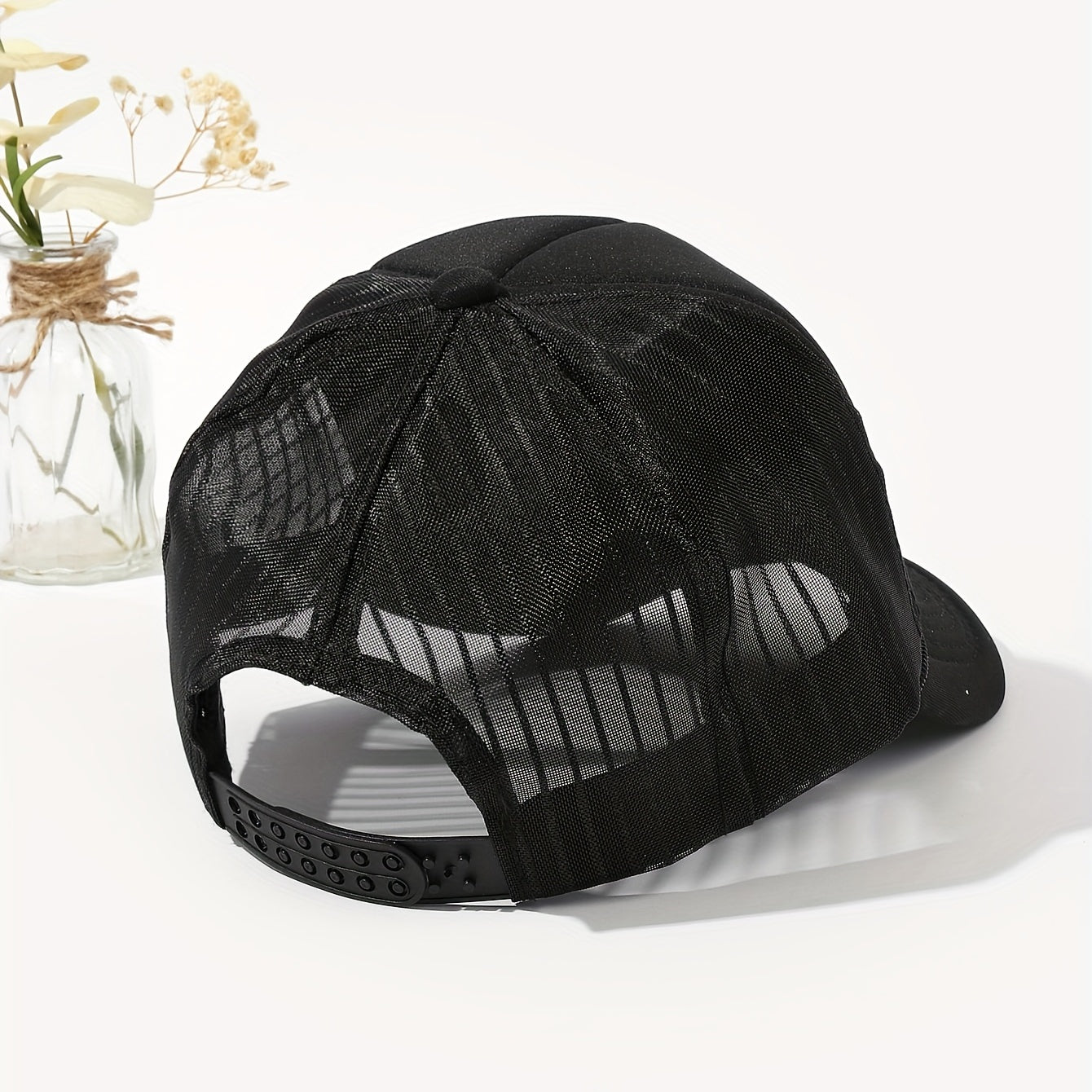 Fingerprint Couple Mesh Cap Sun Protection Baseball Hat Hip hop C