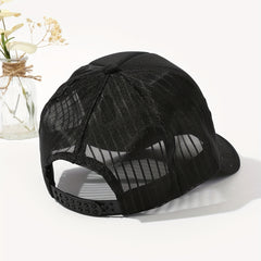 Fingerprint Couple Mesh Cap Sun Protection Baseball Hat Hip hop C