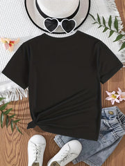 Matching Mama & Mini Tee Set for Family Fun Short Sleeve Tops