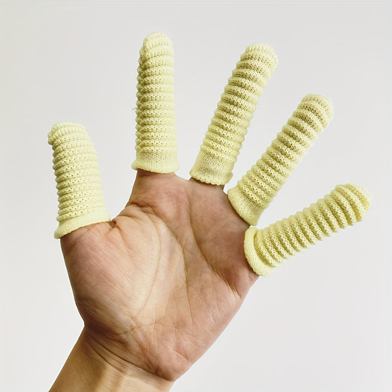 5pcs Pet Finger Cots Teeth Cleaning Tool Remove Dirt Stones Bad Breath