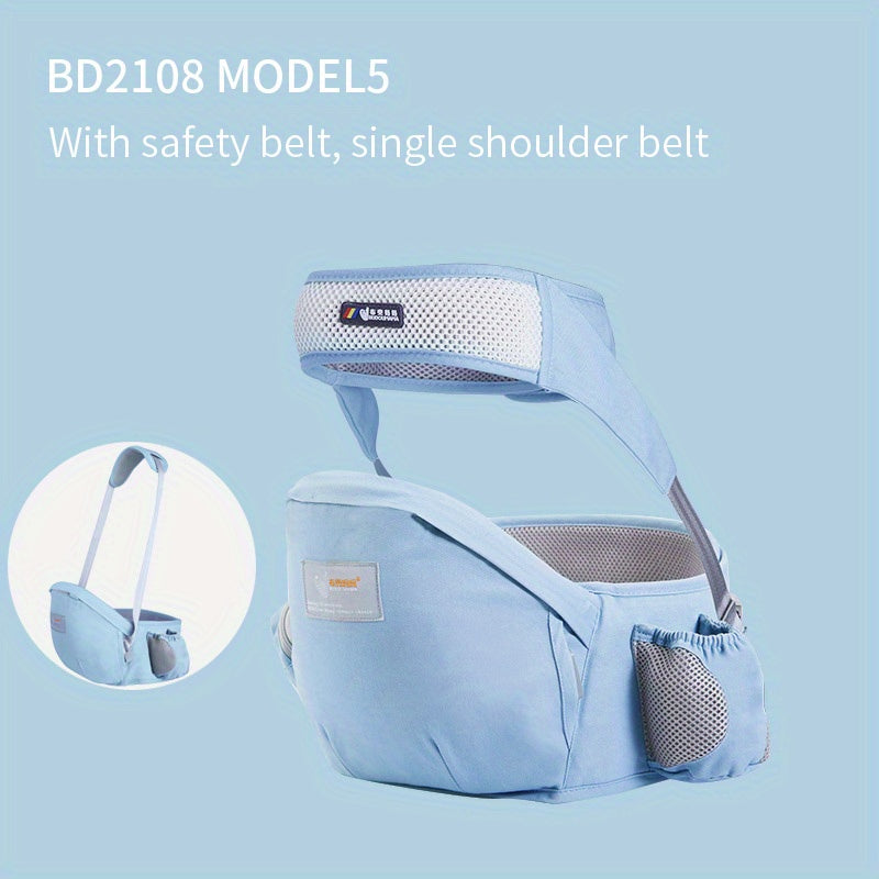 All Seasons Baby Carrier with Hip Seat & Lumbar Support