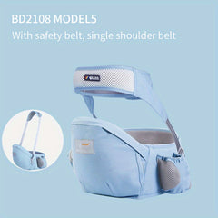All Seasons Baby Carrier with Hip Seat & Lumbar Support