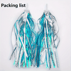 Colorful Tassel Streamers for Kids Bikes and Scooters